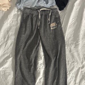 Roots Gray Women's Pants